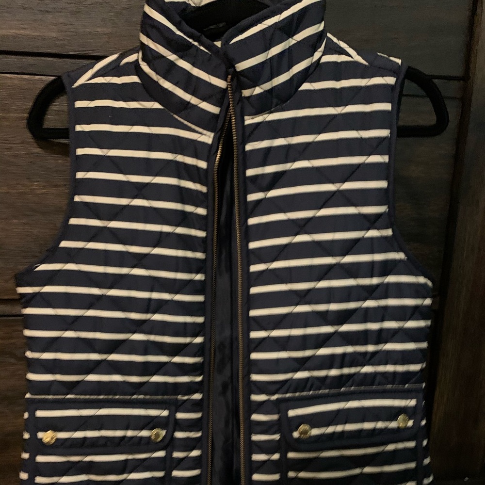 Navy blue vest